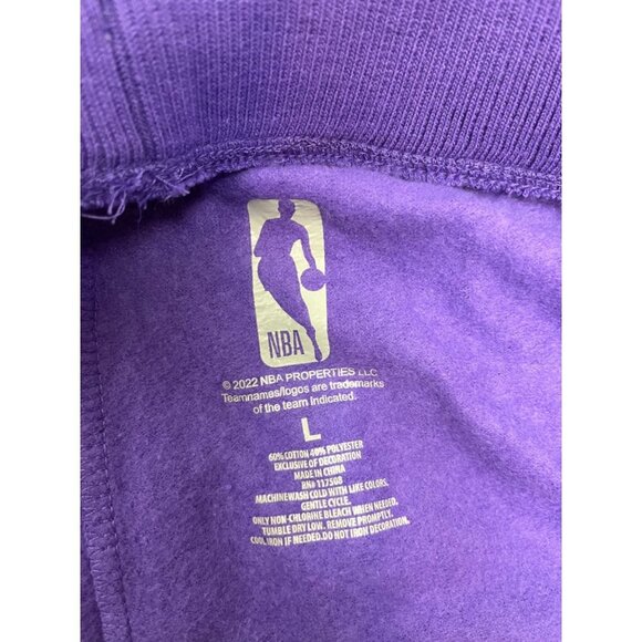 NBA LA Lakers Wide leg graphic sweat‎ pants size L - Picture 6 of 6